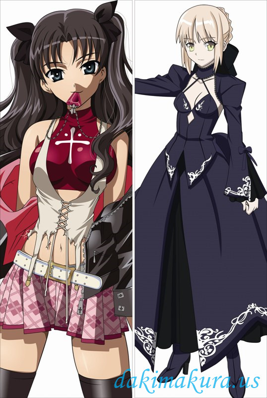 Fate stay night - Saber - Rin Tohsaka Anime Dakimakura Pillow Cover